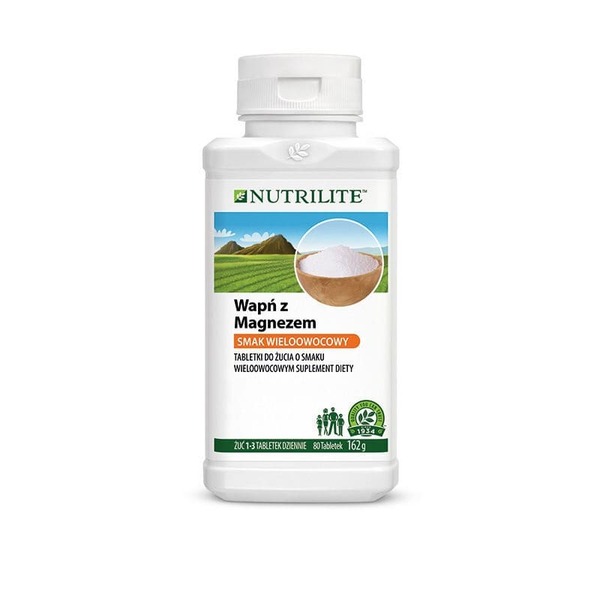 Nutrilite™ Wapń z magnezem w tabletkach do żucia